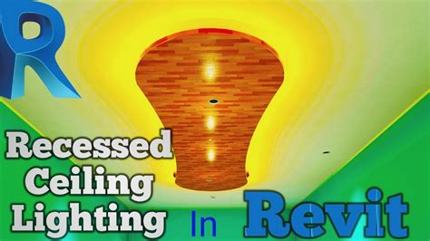 This provides you with the access you need inside the ceiling. Recessed Ceiling lighting in revit - YouTube