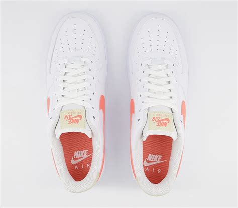 More photos of this air force 1 shadow can be seen below which will give you a closer look. Nike Air Force 1 07 Trainers White Atomic Pink Fossil ...