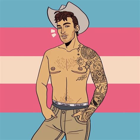 Art and character are copyrighted to me. Miles's Instagram profile post: "happy trans day of ...