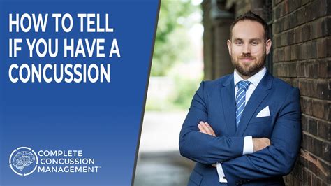 If the person that you suspect may have a concussion is a child though most of the concussion symptoms are the same in children and adults, children may cry excessively because they are in pain, feeling off, or don't know how to express what is wrong.14. How Can You Tell If You Have A Concussion? - YouTube