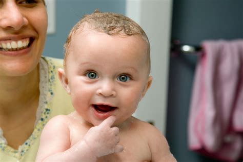 Only 14 left in stock (more on the way). People Baby Bath Time 2 Stock Photo - Download Image Now ...