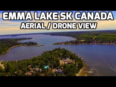 Saskatchewan is one of the prairie provinces of western canada. Emma Lake SK Canada | Aerial/Drone View - YouTube