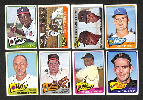 Nostalgia is a big driver of purchase behavior. Lot Detail - Lot of 500+ 1965 Topps Baseball Cards w. Aaron