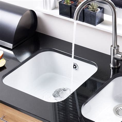 Mount types to fit any layout. Astracast 4040 LINCOLN Undermount Ceramic Kitchen Sink ...