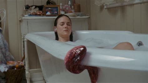 Sandy's boyfriend set up a hidden cam in her bathroom so he could watch her day and night. The Agitation of the Mind: 13 FOR HALLOWEEN #6: Slither