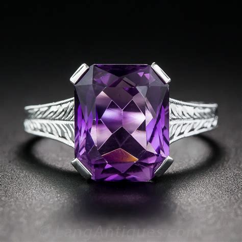 We are a one stop shop for all your decor needs. Art Deco Amethyst Ring