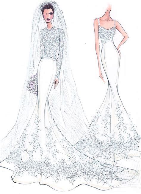 Check spelling or type a new query. Illustrative Moments | custom bridal gown illustration ...