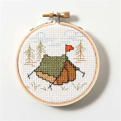 The free christmas birdhouse cross stitch pattern is now available to download, apologies for the delay, i did promise to post it last week. Free Pattern for Cross Stitch - Celebrate National Camping ...