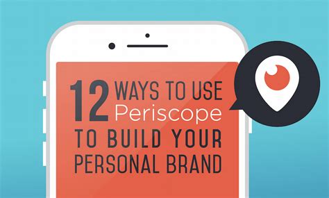 Building a recognizable personal brand opens professional opportunities. 12 Ways to Use Periscope to Build Your Personal Brand ...