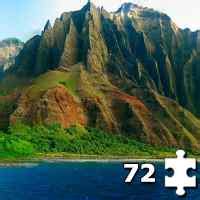 Bblike jigsaw wooden puzzles toy in a box for kids, pack of 4 with varying degree of difficulty educational learning tool best birthday present for boys girls (lion, leopard, deer, elephant). Jigsaw Puzzle 72 pieces - Landscapes - Kauai island (Hawaii)