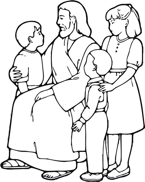 All that's necessary to accomplish is really a bit of research and you will have a way to obtain the exact sort of number worksheets, math. Clipart - Jesus Teaching Children Line Art