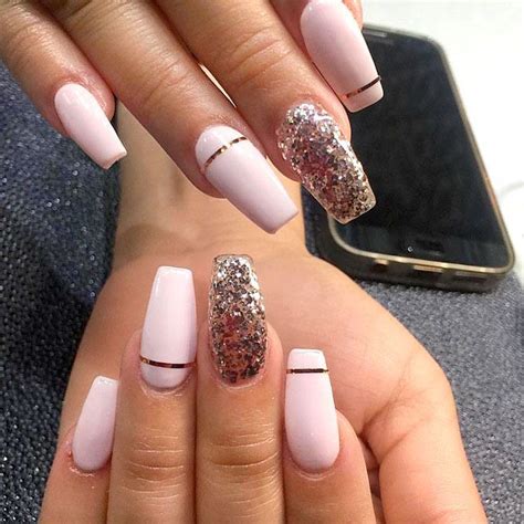 40 Fantastic Designs For Coffin Nails You Must Try ... I would make sure that they are relatively short though so that they don't interfere with her daily life.