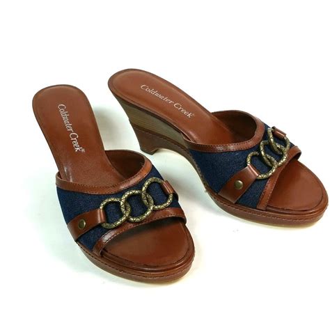 Cabin shoes ltd provides uniform standard shoes to airline cabin crew and women since 2007. Details about ColdWater Creek Womens Sandals 7 M Leather ...