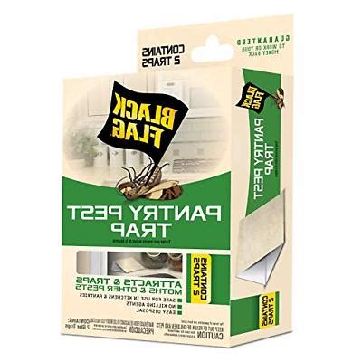 The pantry pest trap (safer brand) uses a powerful attractant that has a strong effect on certain moths. Black Flag Pantry Pest Trap for Moths and