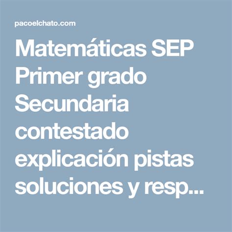Examen bloque 1 matemáticas 2° telesecundaria. Libro De Matematicas 2 De Secundaria Contestado Conecta ...