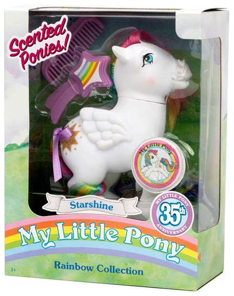 6th anniversary special edition (35th) 4 the power of trust! 35th Anniversary Rainbow Collection Scented Ponies Starshine Figure | eBay