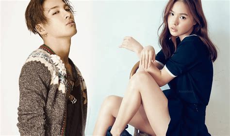 Min hyo rin is wearing a cute sweater and a pearl necklace seeming to be going somewhere in a car. Taeyang And Min Hyo Rin Are Still Dating, And Here's The Proof