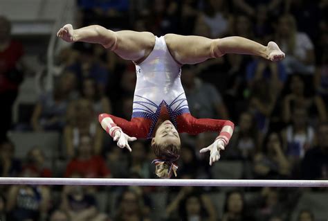 Gymnastics was one of the first women's sports added at the university of florida and achieved early success by winning the 1982 association for intercollegiate athletics for women (aiaw) championship (the aiaw was the governing body for women's college sports from 1971 to 1982). Ashton Locklear competes on the uneven bars during the ...