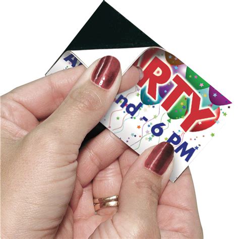 2 x 3.5 $0.79 each for 100 professional marketing magnetic business cards. Magnetic Business Cards with Adhesive - Magnets By HSMAG