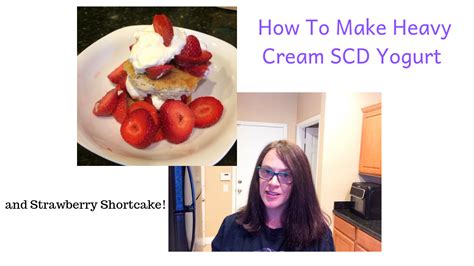 Light cream, heavy cream, whipped cream, crème fraîche… there are a lot of types of creams you can use when you're cooking. You can make SCD yogurt using heavy cream and whip it up ...