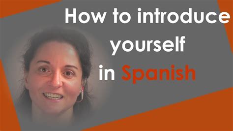 Follow your simple introduction with more details about your age. How to introduce yourself in Spanish | Spanish questions, Learning spanish, Spanish videos