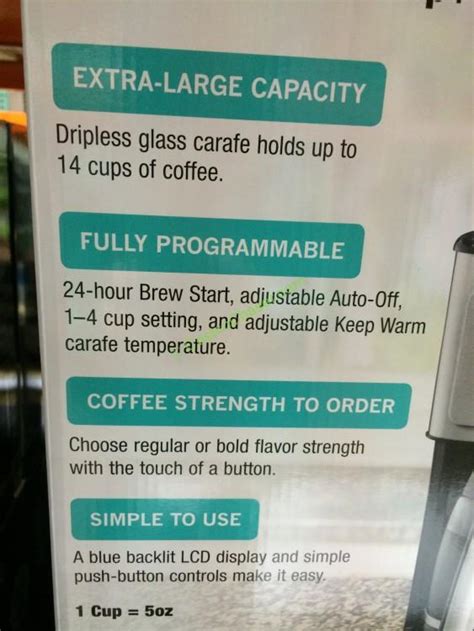 Cuisinart has a number of automatic coffee makers to peruse, so let's break them down and see which one fits the bill for your household. costco-565000-cuisinart-brew-central-14cup-coffee-maker-spec1 - CostcoChaser
