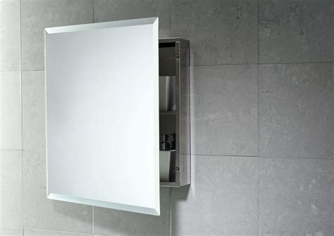 Alt er produsert i norge! Kjøp HeFe Speilskap 52x60 cm, Rustfri stål 280600