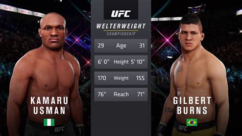 Usman is currently ranked number one in the ufc's welterweight division with 7 wins by knockout and 8 wins by decision. UFC 251: Kamaru Usman vs. Gilbert Burns [Full Fight ...