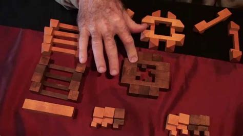 These puzzles will test your knowledge of chess and math. Solution to 33 piece 3D wood puzzle - YouTube