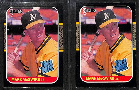 He was one of the top baseball players ever to wear a uniform. Lot Detail - Lot Of 100+ Assorted Mark McGwire Cards w ...