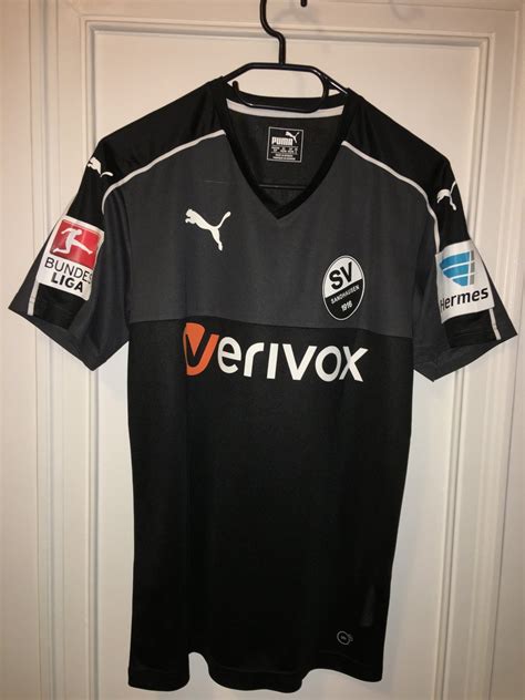 Mit einem sieg will der sv sandhausen am 34. SV Sandhausen Uit voetbalshirt 2016 - 2017. Sponsored by ...