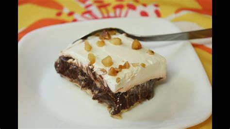 A slice of chocolate haupia cream. Three Ingredient No Bake Pudding Pie - Chocolate Haupia ...