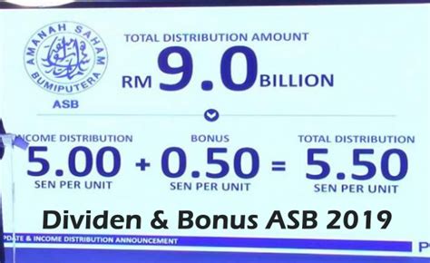 This, she said, was a competitive figure that asb continues to give despite the market environment is still unstable. Dividen ASB 2019 (Pembayaran 2020) ~ Blog Sabah
