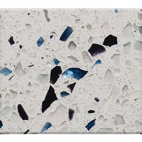 Why not add a touch of luxury, spark, and splendor by creating a personal treasure you'll always cherish? Curava Arctic Recycled Glass Kitchen Countertop Sample ...