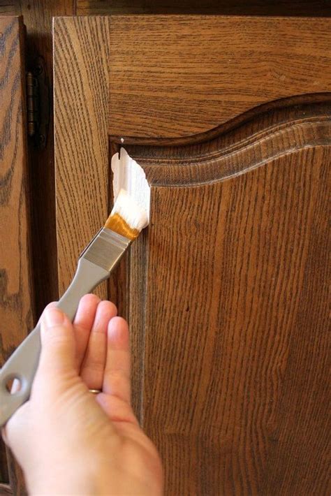 Use a roller to apply chalky finish paint to the cabinet doors. How to Paint Kitchen Cabinets without Sanding in 2020 ...