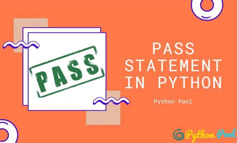 Maybe you would like to learn more about one of these? Python Pass Statement| What Does Pass Do In Python ...