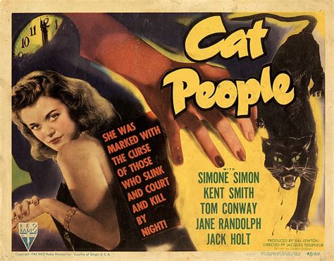 Check spelling or type a new query. Simone Simon title-lobby card for Cat People.