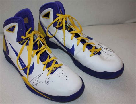 Browse our selection of memorabilia, autographed items, collectible merchandise and other great fan gear at store.nba.com. Lot Detail - 2011-12 Pau Gasol Game Worn & Signed Nike ...