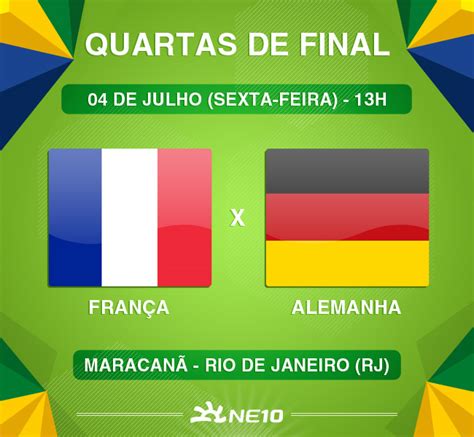 O cenário mais provável para este confronto será a frança vencer. Brasil e Colômbia na disputa por uma vaga nas semifinais ...