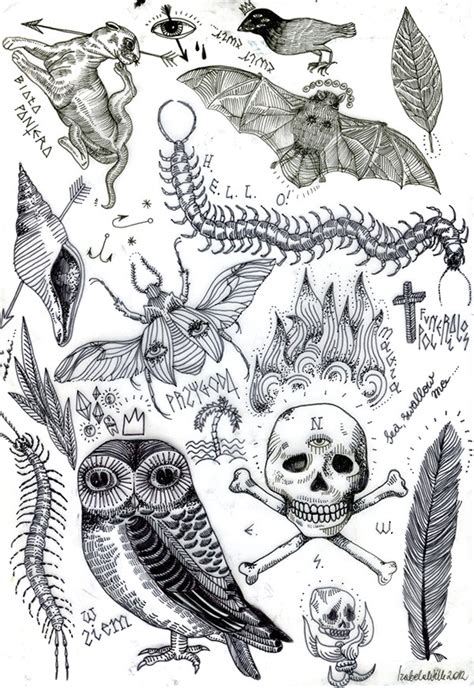 Texas § 146.0125 § 146.012: FLASH SHEET / TATTOO DESIGNS / on Behance