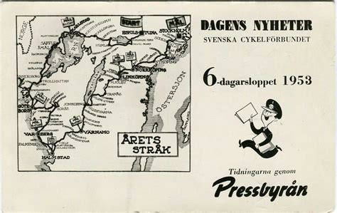 Nya avsnitt från dagens poddar. 6-dagarsloppet 1953 (sexdagars-53-cykel-160806) | vyer.nu