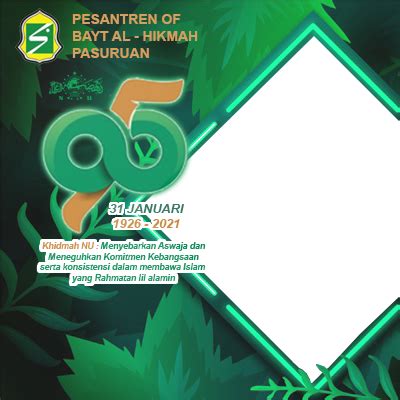 A twibbon campaign is your very own microsite where users can support your cause, brand or organisation in a variety of ways. SELAMAT HARLAH NU 95 - Support Campaign | Twibbon