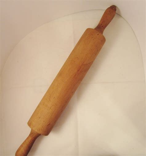 Maybe you would like to learn more about one of these? Vintage Wooden Rolling Pin, Swivel Handles, Country ...