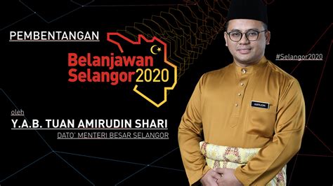 'bajet 2021 malaysia kali ini penting sebagai benteng kepada negara untuk terus berhadapan dengan gelombang wabak covid 19'. #LIVE Belanjawan Selangor 2020 - TVSelangor
