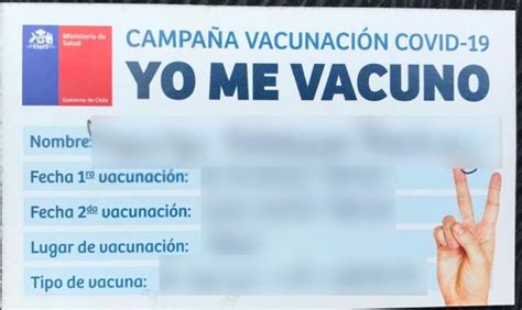 La vacunación se llevará a cabo en etapas de acuerdo a los grupos establecidos y se realizará en forma gratuita, equitativa y voluntaria. COVID-19: Así es el carnet que darán a personas que se ...