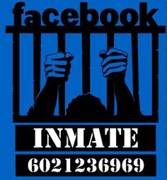 You know you'll do another stint in facebook jail. * also known as : Facebook Jail Felon Meme - Facebook Jail - Sticker ...