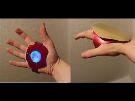 Want to know how to create it? 10min 5$ Iron Man Repulsor With LEDs: Simple and cheap, perfect for the last minute Halloween ...