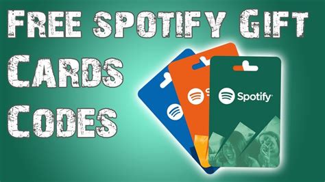 Where can i buy spotify gift cards? How to Get Free Spotify Gift Card - Free Spotify Codes ...