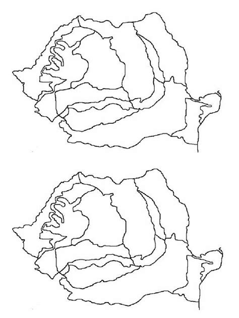 Publications, harta geologica a romaniei, foaia radauti, scara 1: Relieful Romaniei Harta Muta