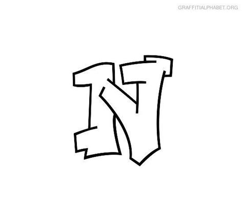 Jika bosan dengan desain font yang monoton anda. 35+ Trend Terbaru Gambar Grafiti Huruf N Keren - Nation Wides